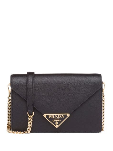 prada logo crossbody bag